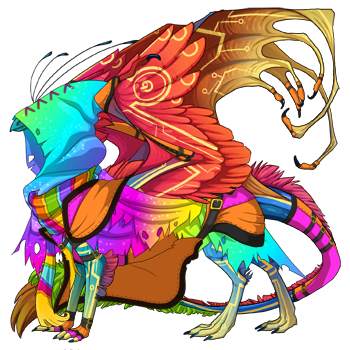 Rainbow Dragons Dragon Share Flight Rising