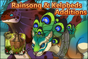 Rainsong and Kelp Beds Additions