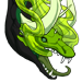 Avatar of my Shego dragon.